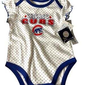 Chicago Cubs Baby Onesie
